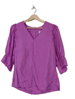 Kurzarm-Bluse                            Größe                36