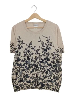 Kurzarm-Bluse                            Größe                44