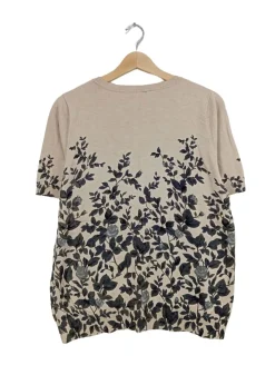 Kurzarm-Bluse                            Größe                44