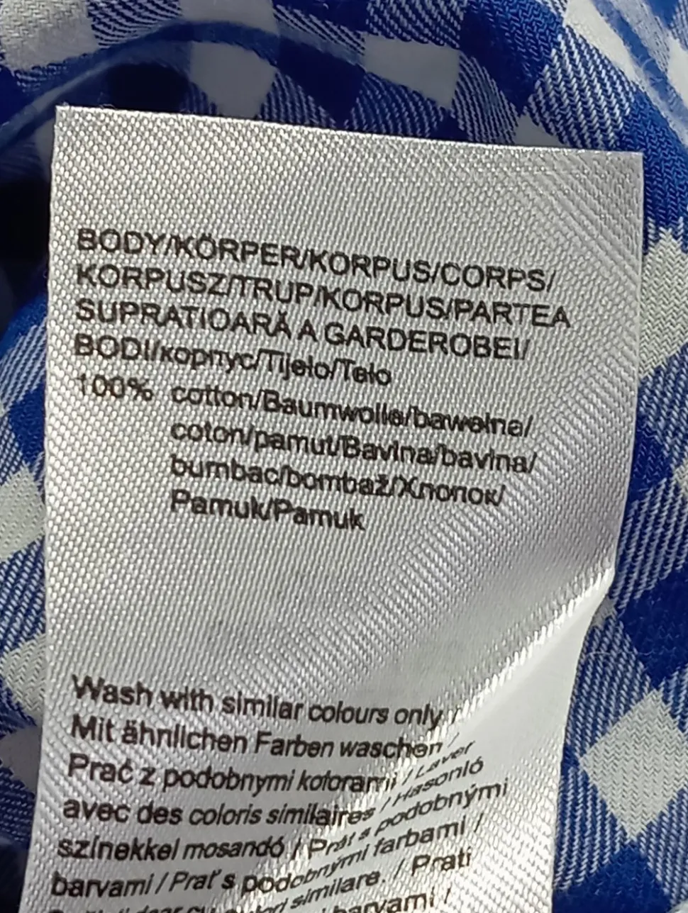 Kurzarm-Bluse Größe 38