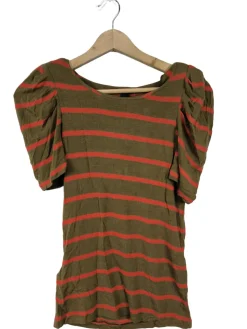 Kurzarm-Bluse                            Größe                34