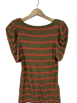 Kurzarm-Bluse                            Größe                34