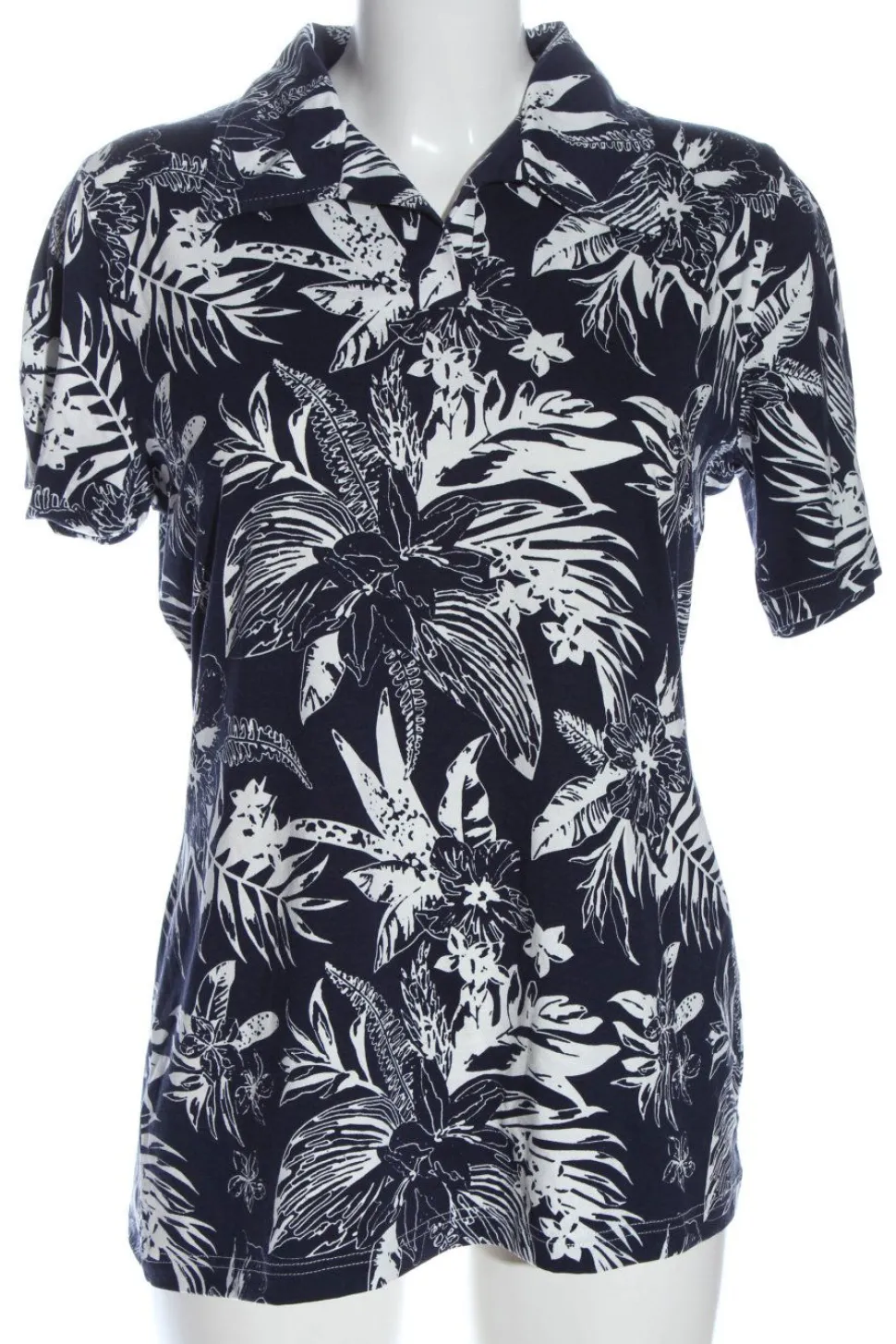 Kurzarm-Bluse Größe 40