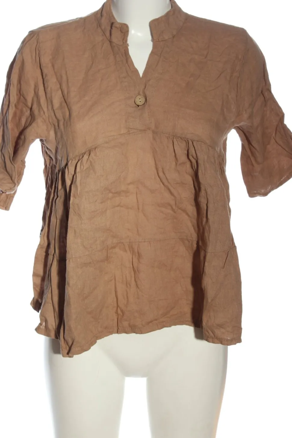 Kurzarm-Bluse Größe 36