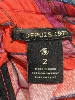 Kurzarm-Bluse                            Größe                38