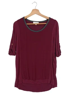 Kurzarm-Bluse                            Größe                38