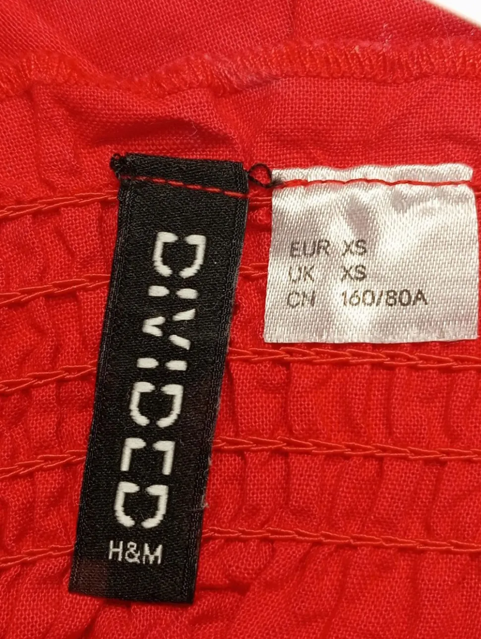 Kurzarm-Bluse Größe 34