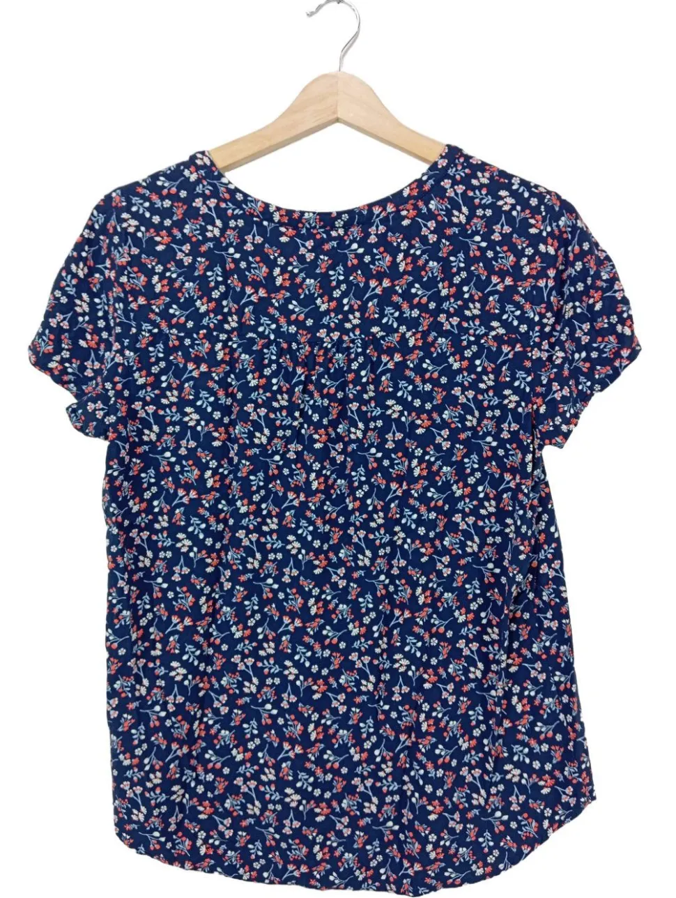 Kurzarm-Bluse Größe 38