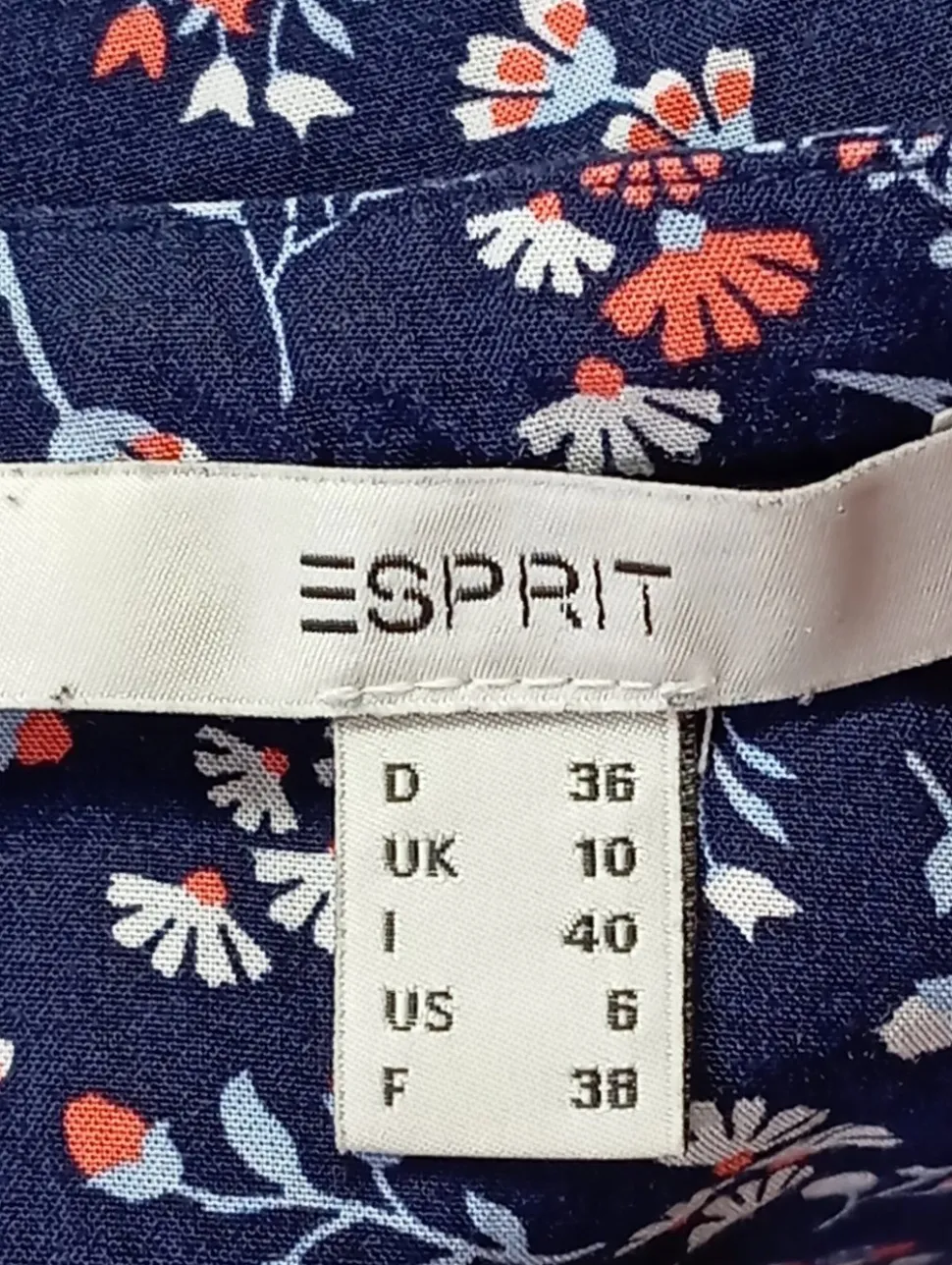 Kurzarm-Bluse Größe 38