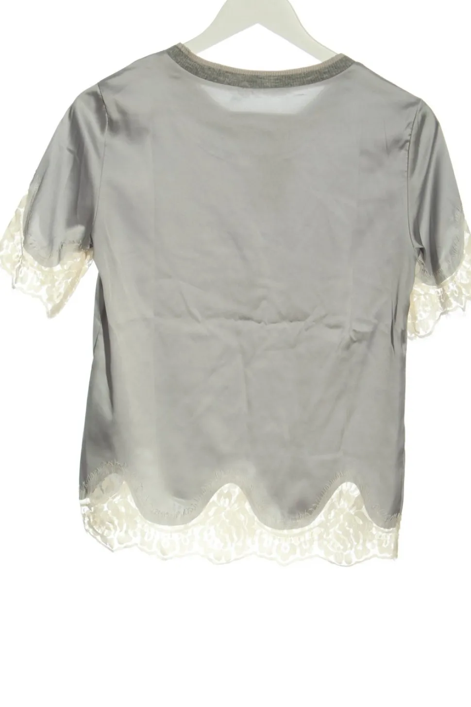 Kurzarm-Bluse Größe 34