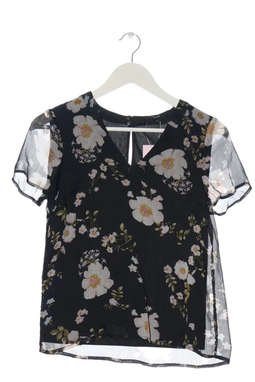 Kurzarm-Bluse Größe 34