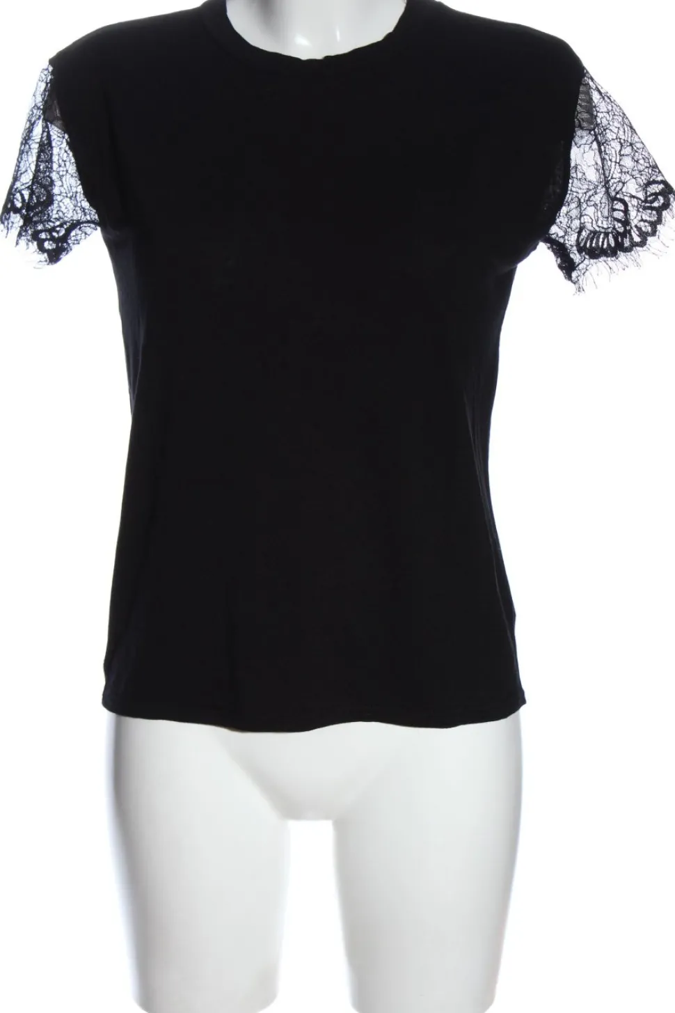 Kurzarm-Bluse Größe 34