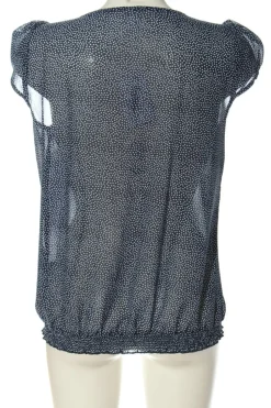 Kurzarm-Bluse                            Größe                36