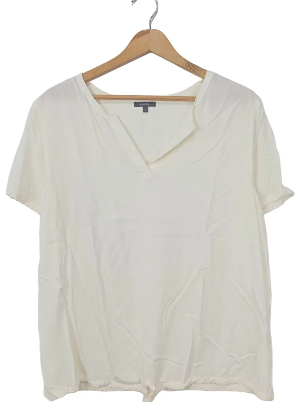 Kurzarm-Bluse Größe 44