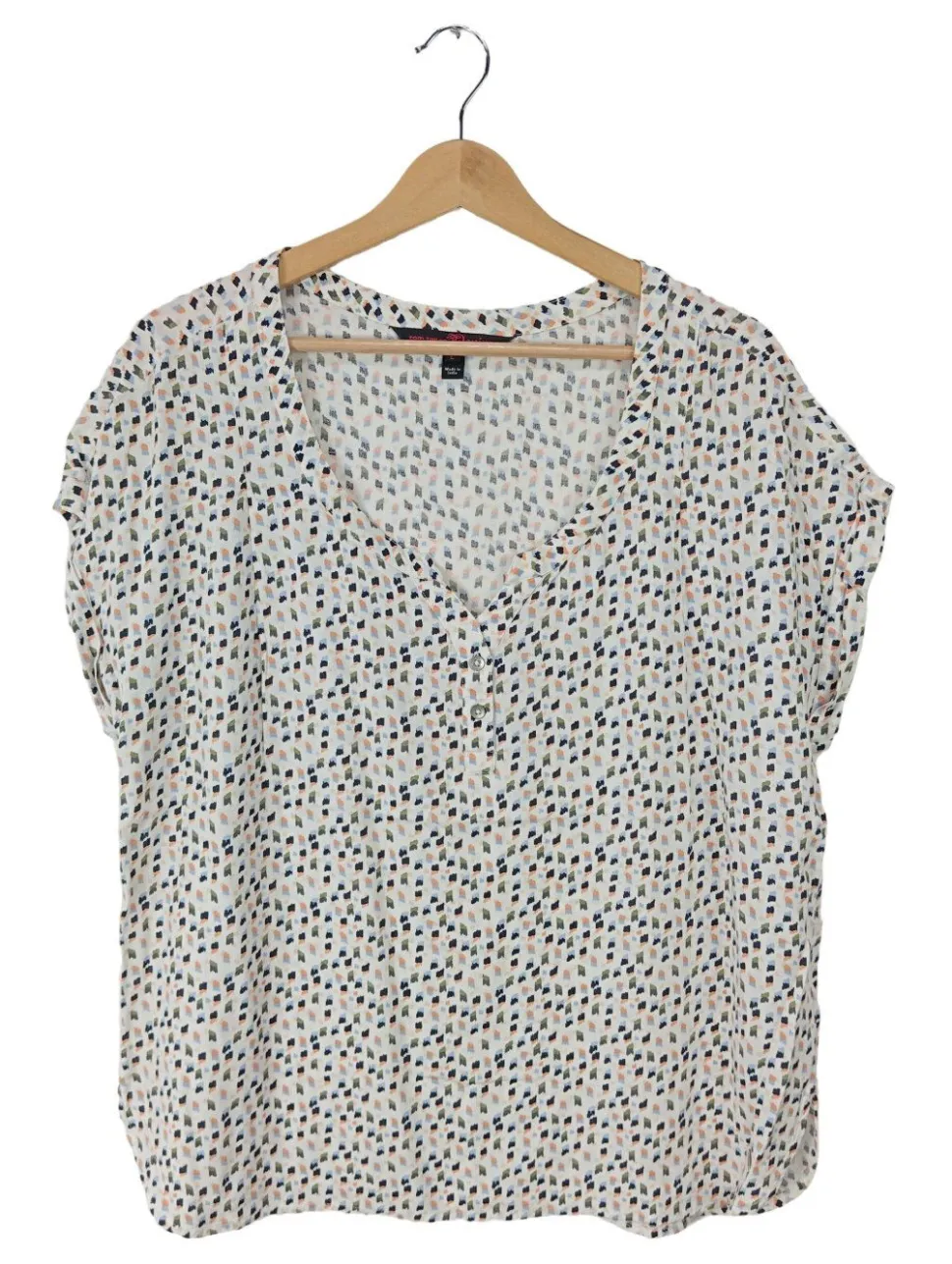 Kurzarm-Bluse Größe 40