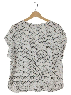 Kurzarm-Bluse                            Größe                40