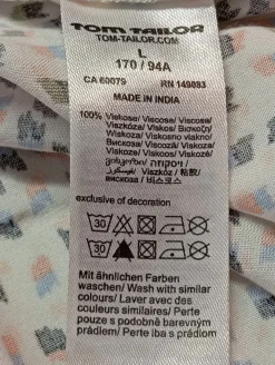 Kurzarm-Bluse Größe 40