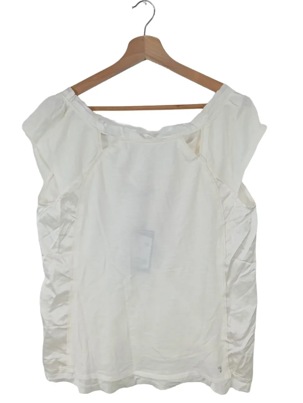 Kurzarm-Bluse Größe 42