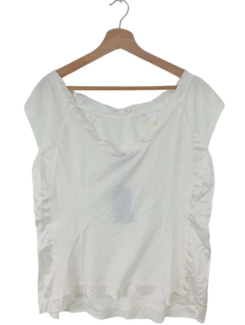 Kurzarm-Bluse Größe 42