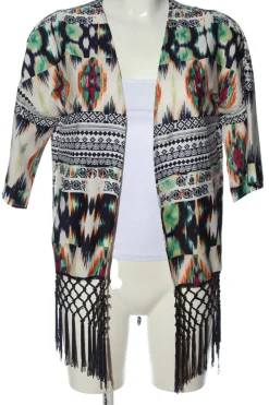 Kurzarm-Bluse                            Größe                34