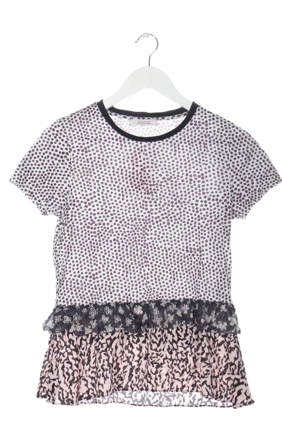 Kurzarm-Bluse Größe 34