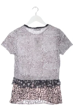 Kurzarm-Bluse                            Größe                34