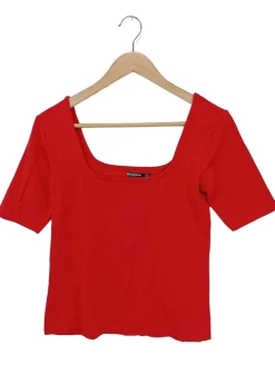 Kurzarm-Bluse                            Größe                40