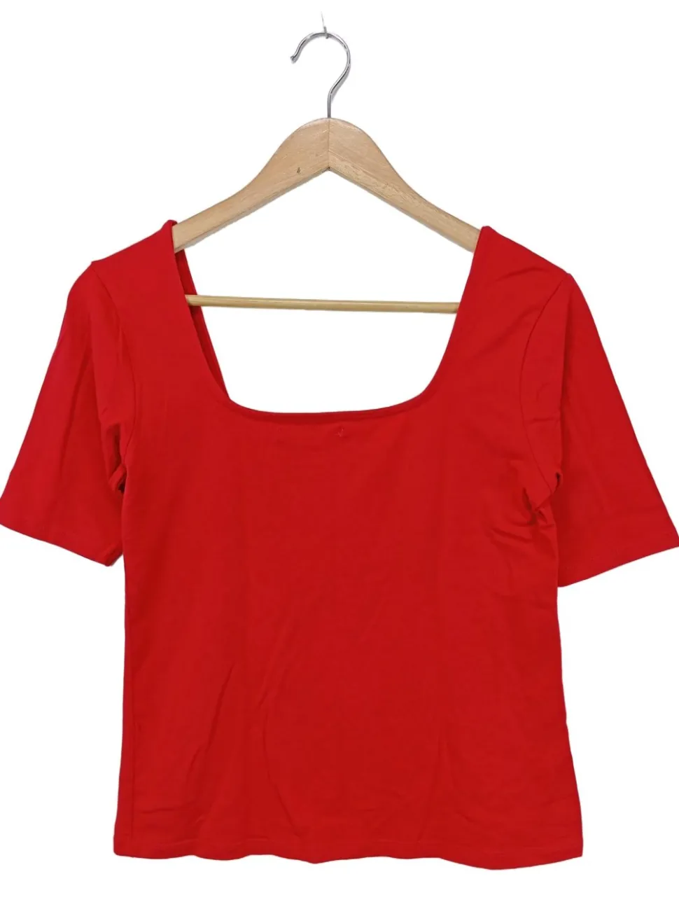 Kurzarm-Bluse Größe 40