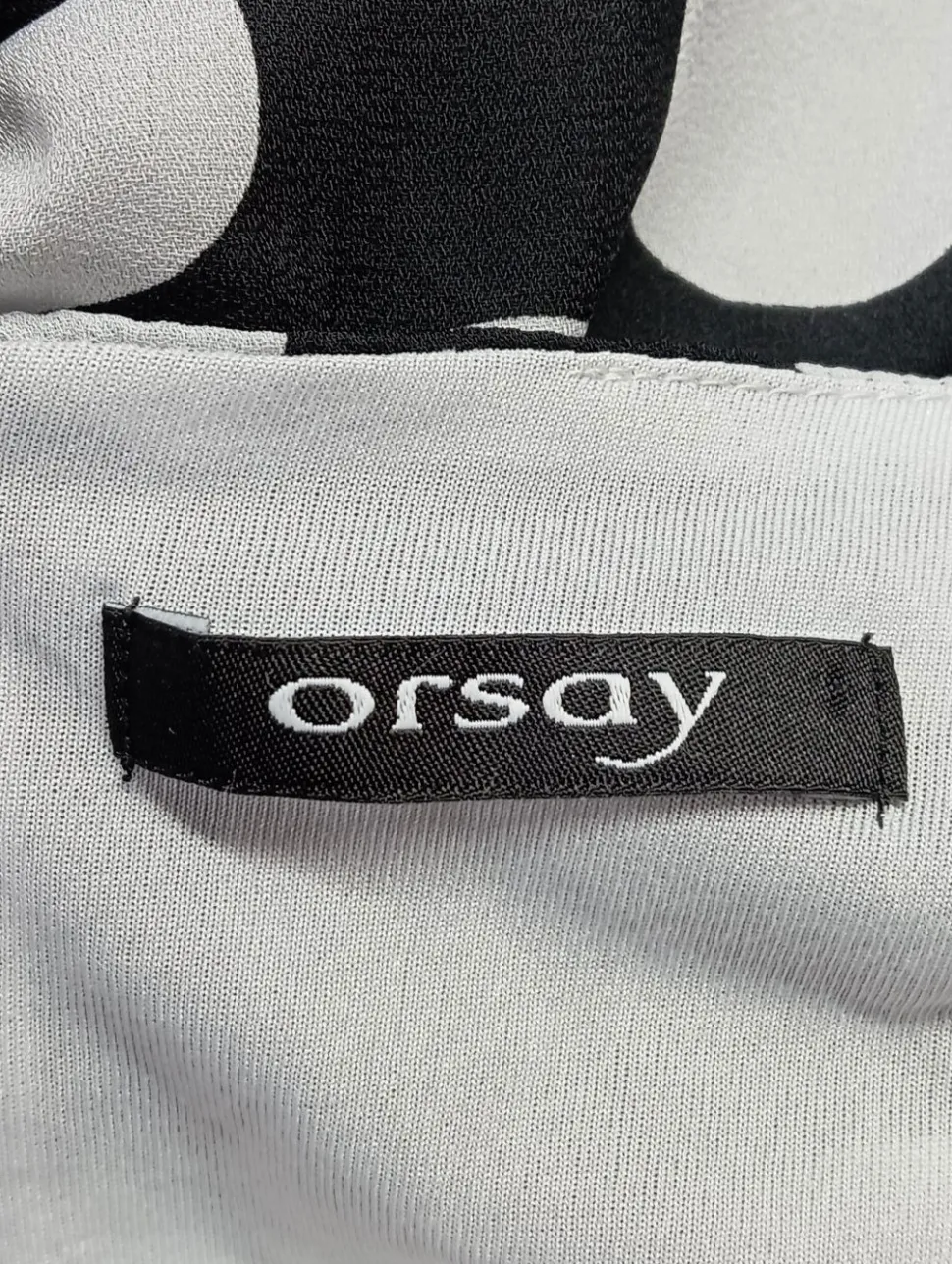 Kurzarm-Bluse Größe 34