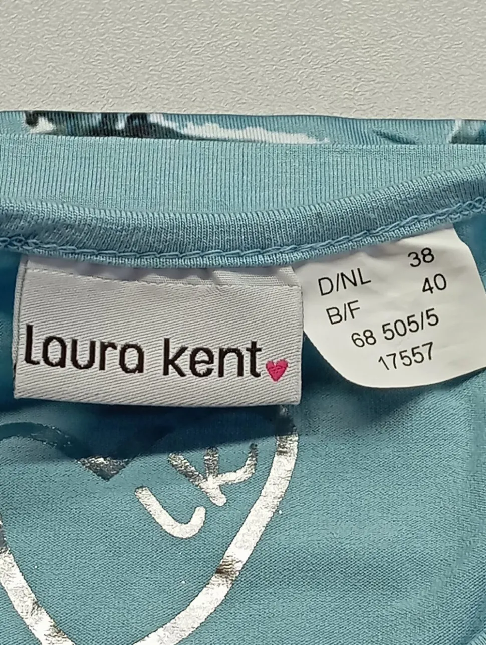 Kurzarm-Bluse Größe 38