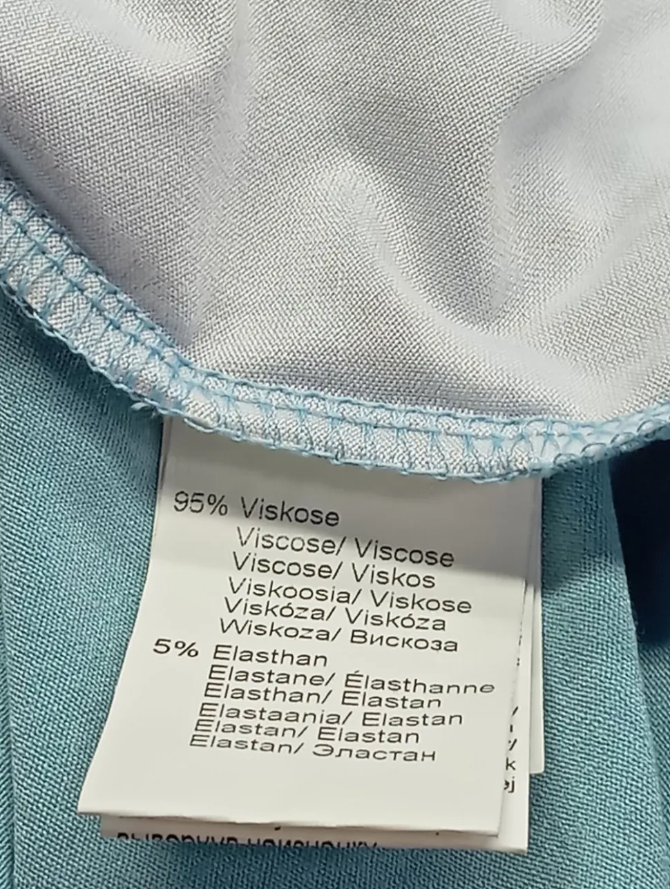 Kurzarm-Bluse Größe 38