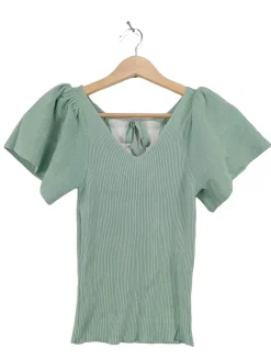 Kurzarm-Bluse                            Größe                36