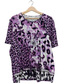 Kurzarm-Bluse                            Größe                48