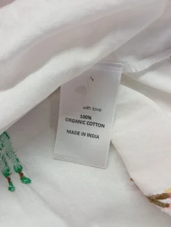 Kurzarm-Bluse Größe 36