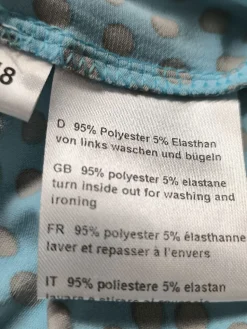 Kurzarm-Bluse                            Größe                48