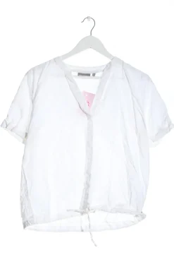 Kurzarm-Bluse                            Größe                36