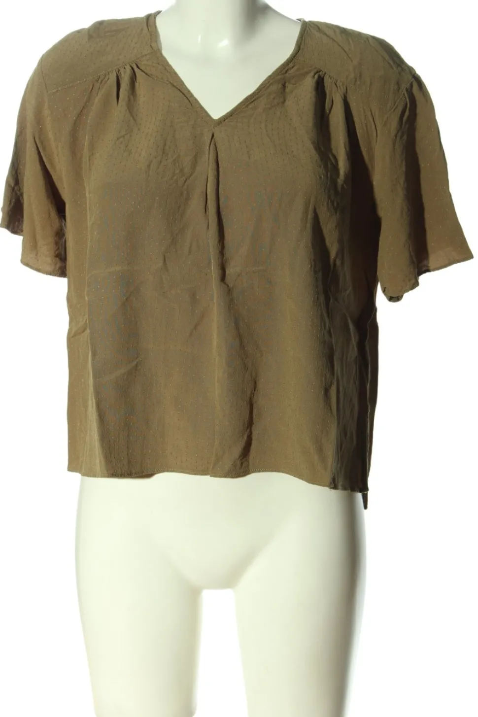 Kurzarm-Bluse Größe 38