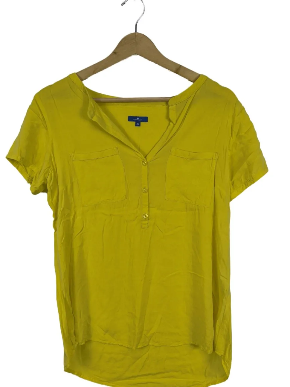 Kurzarm-Bluse Größe 38