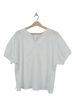 Kurzarm-Bluse                            Größe                36