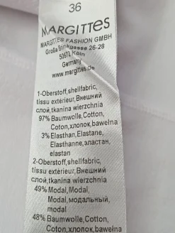 Kurzarm-Bluse                            Größe                36