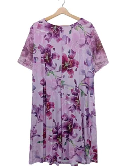 Kurzarmkleid                            Größe                48