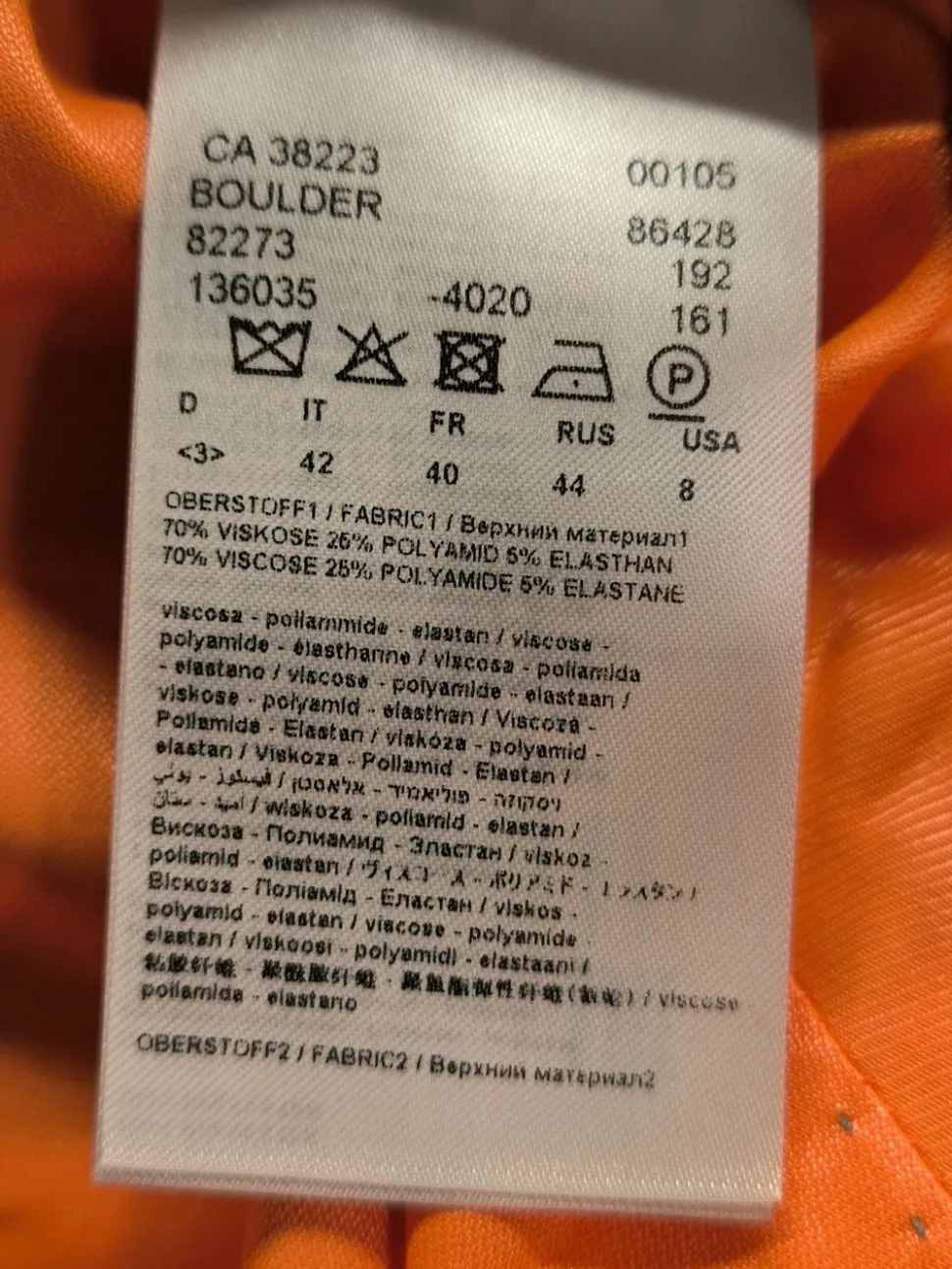 Kurz-Blazer Größe 38