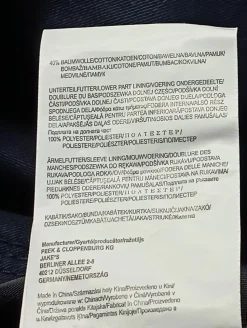 Kurzmantel                            Größe                38