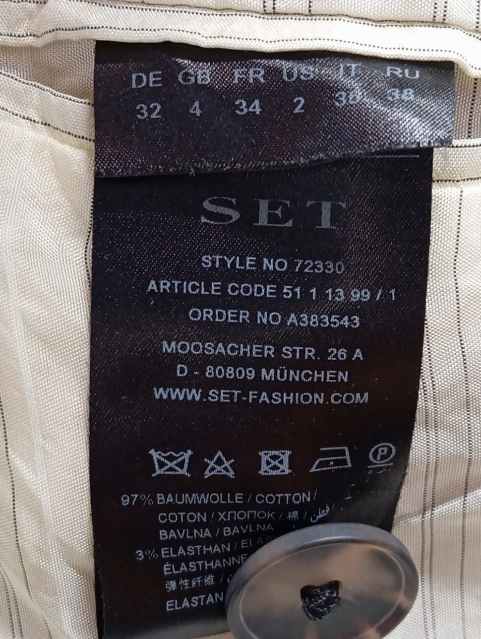 Kurzmantel Größe 32