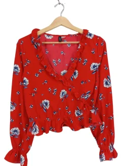 Langarm-Bluse                            Größe                38