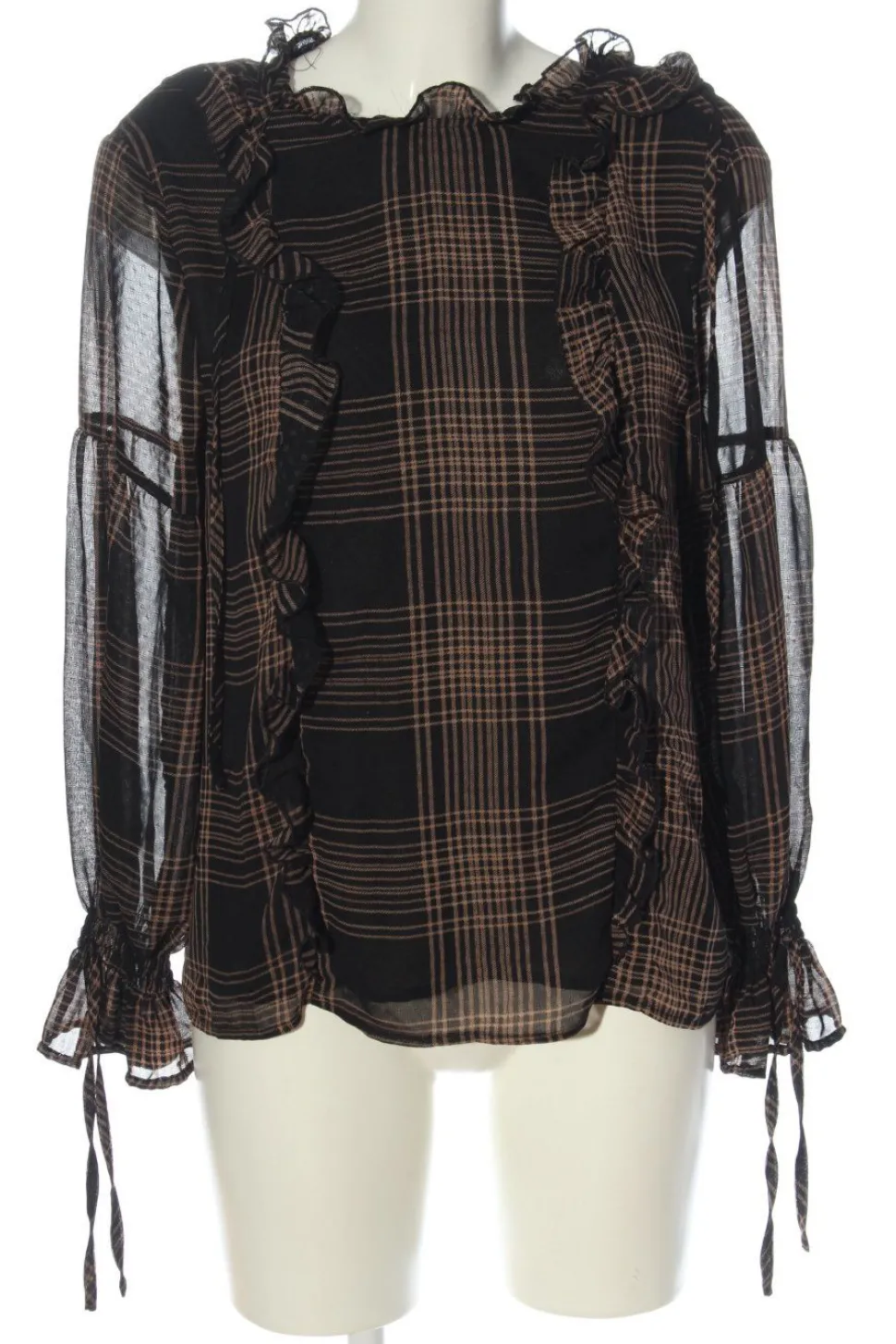 Langarm-Bluse Größe 38