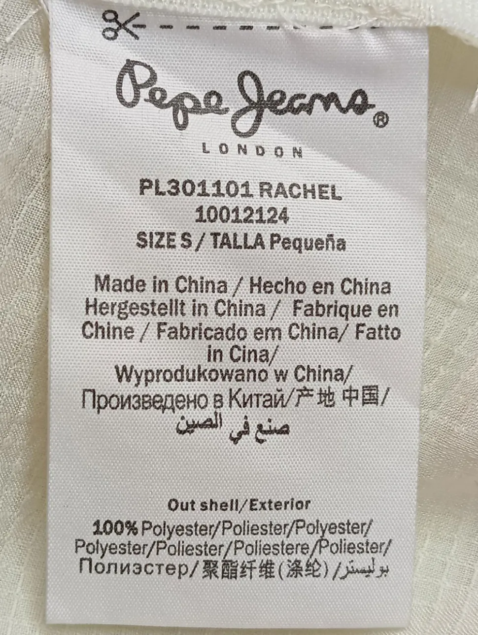 Langarm-Bluse Größe 36