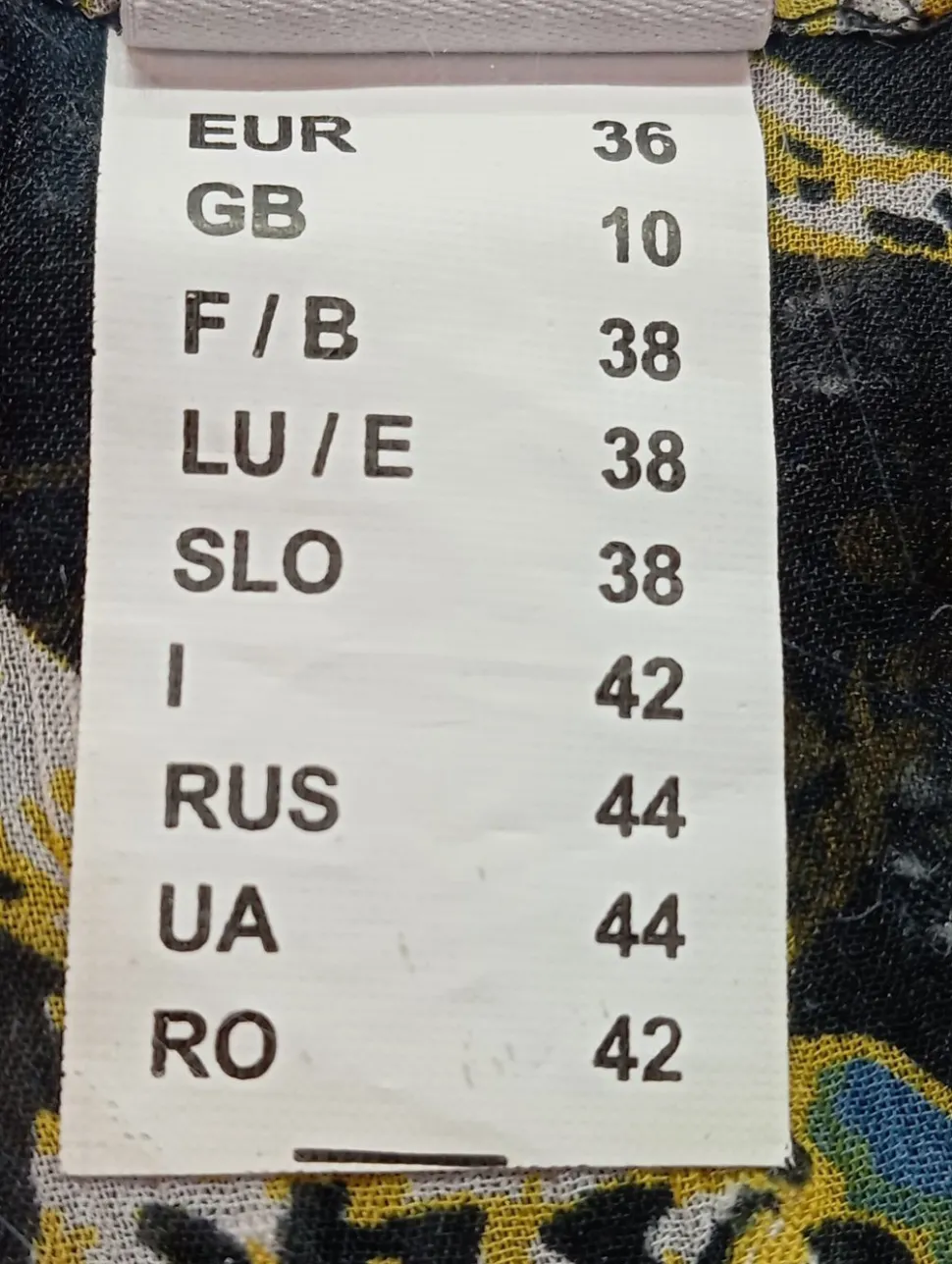 Langarm-Bluse Größe 36