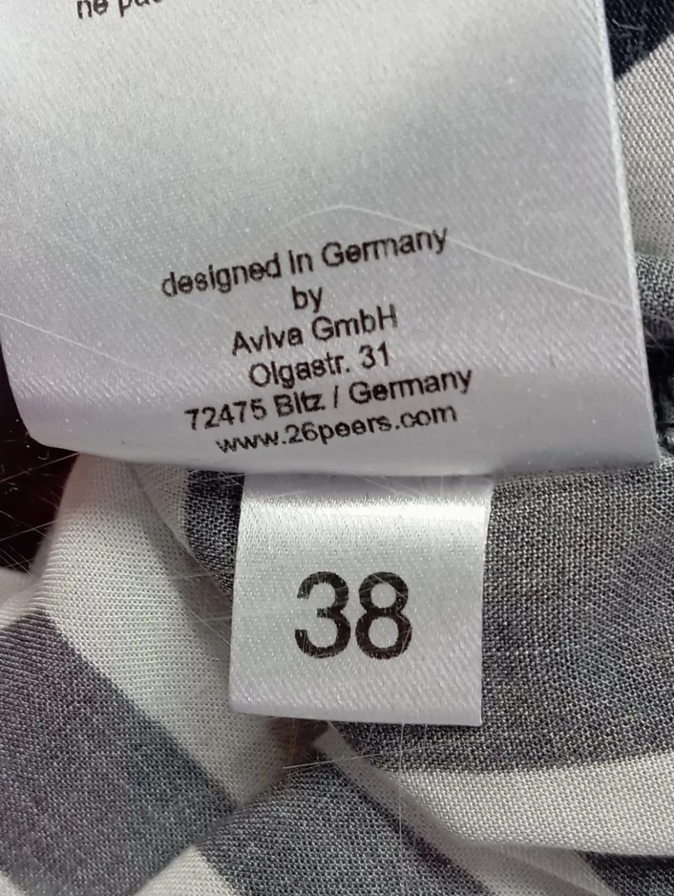 Langarm-Bluse Größe 38