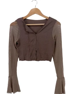 Langarm-Bluse                            Größe                38